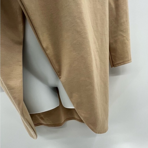 Boohoo Camel Waterfall Jacket Size 2 - Picture 4 of 6